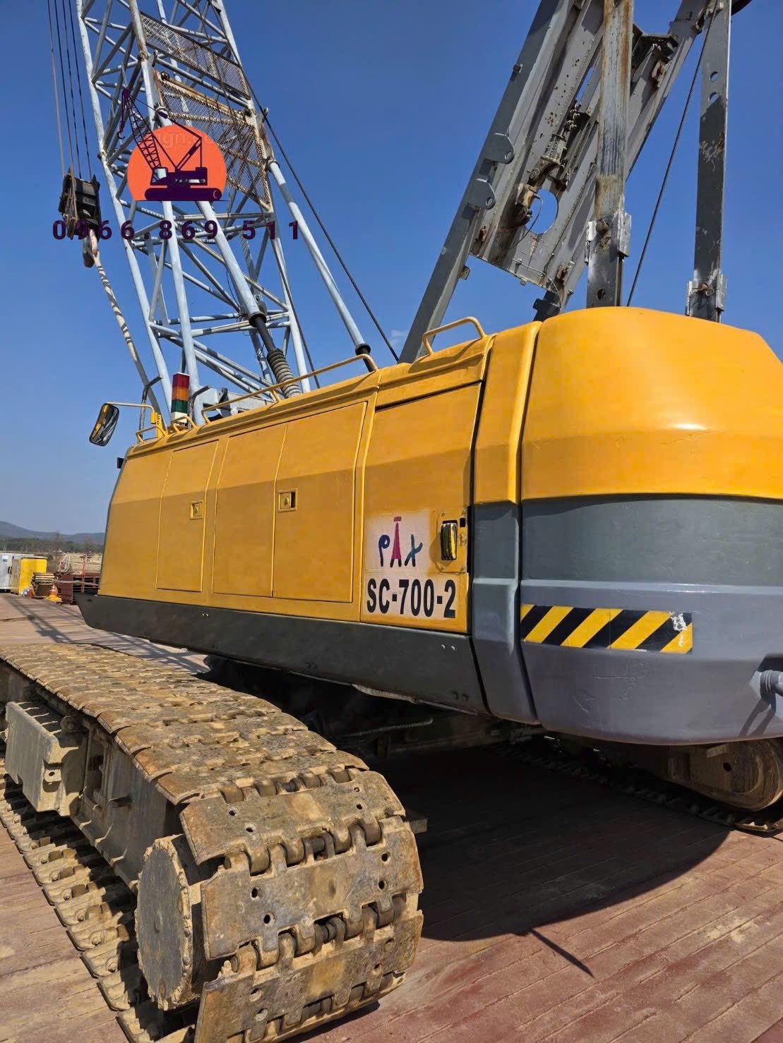 Xe cẩu bánh xích 70 tấn Sumitomo SC700 (1996) nhập khẩu từ Hàn Quốc