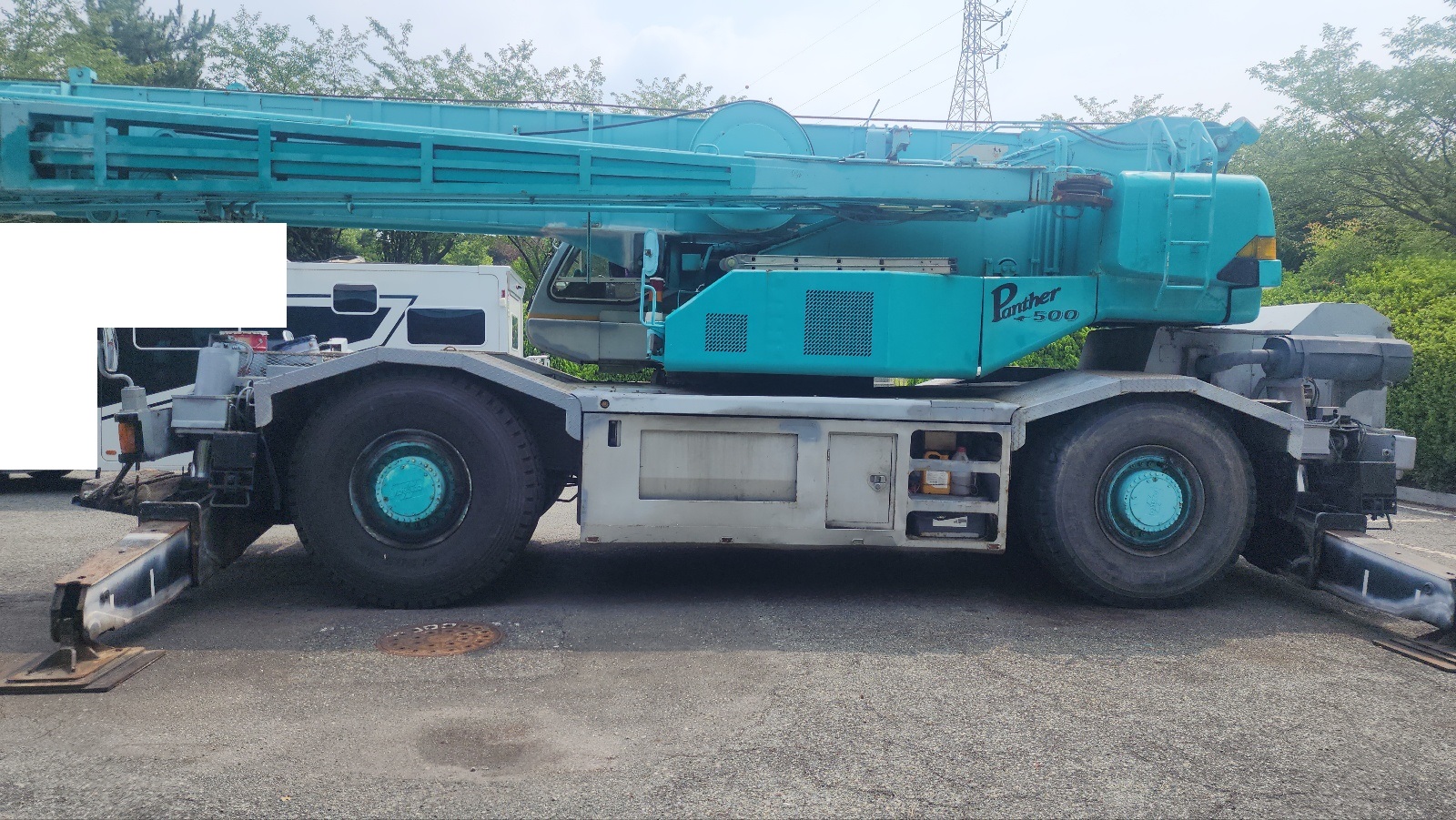 Xe cẩu bánh lốp 45 tấn Kobelco RK450-2 (1994) nhập khẩu từ Nhật Bản