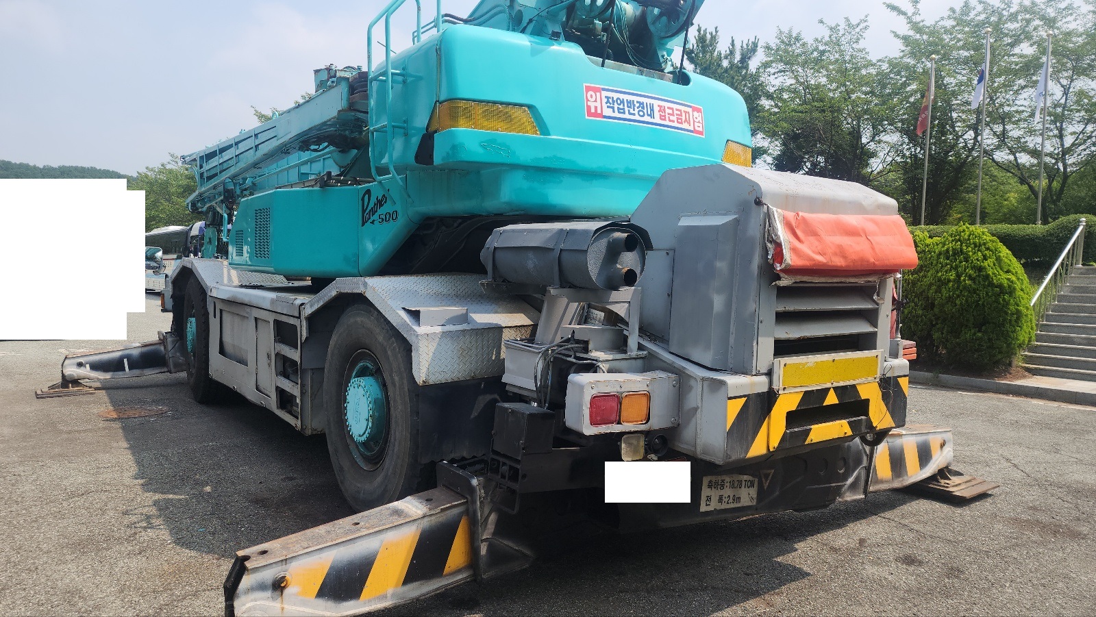 Xe cẩu bánh lốp 45 tấn Kobelco RK450-2 (1994) nhập khẩu từ Nhật Bản