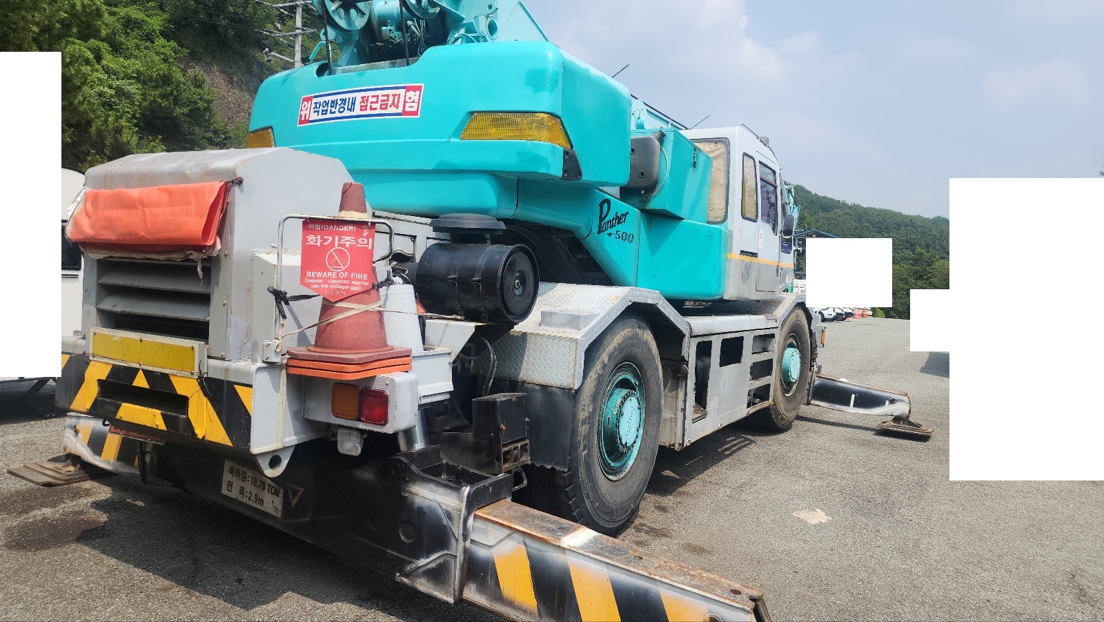 Xe cẩu bánh lốp 45 tấn Kobelco RK450-2 (1994) nhập khẩu từ Nhật Bản