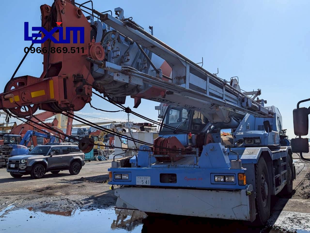 Xe cẩu bánh lốp 50 tấn Tadano TR500M-1 (1999) nhập khẩu từ Nhật Bản