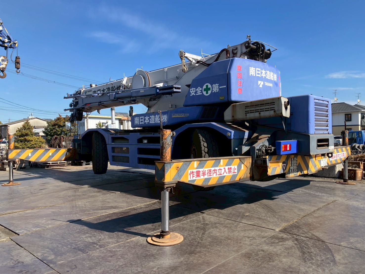 Xe cẩu bánh lốp 50 tấn Tadano GR500N-1 (2006) nhập Nhật Bản