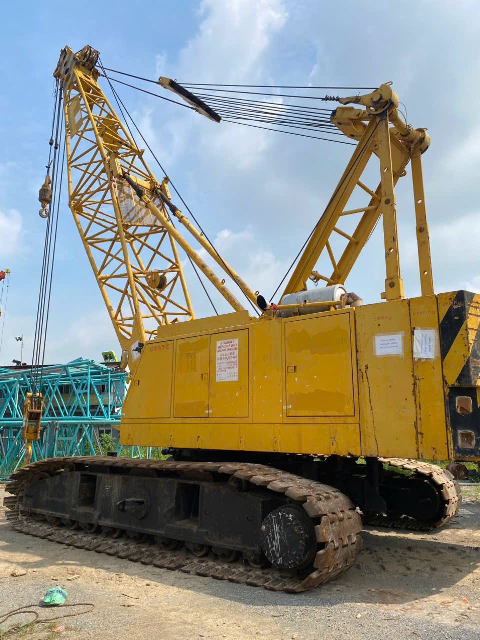 Xe cẩu bánh xích 80 tấn Kobelco BM800 (1995) nhập khẩu từ Nhật Bản