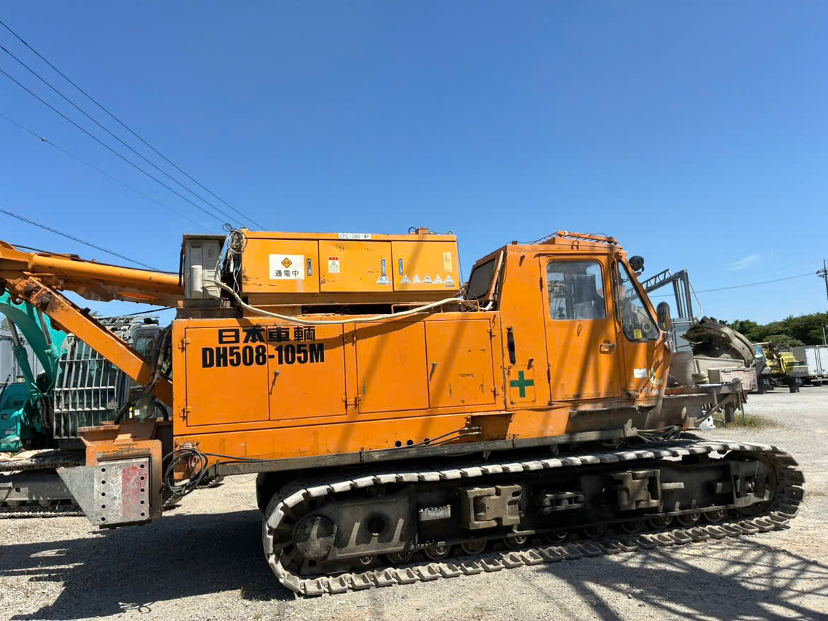 MÁY ĐÓNG CỌC NIPPON-SHARYO DH508-105M (1993) NHẬP KHẨU NHẬT BẢN