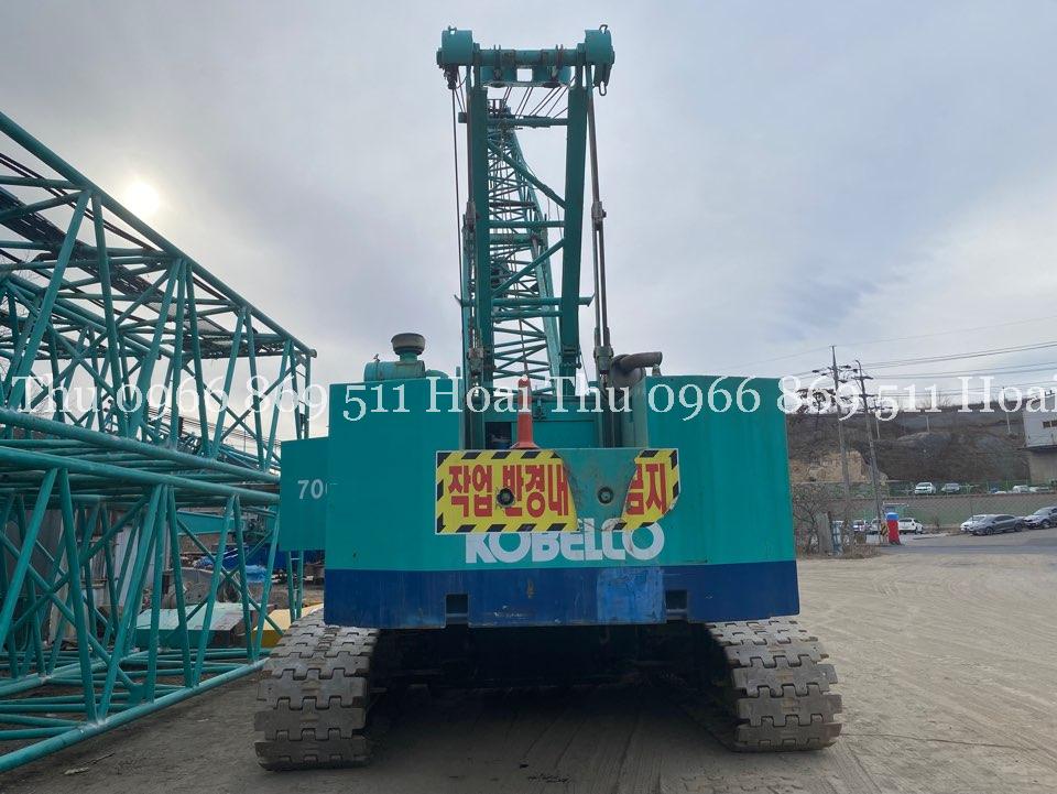 Xe cẩu bánh xích 65 tấn Kobelco 7065 (1990) nhập khẩu từ Hàn Quốc