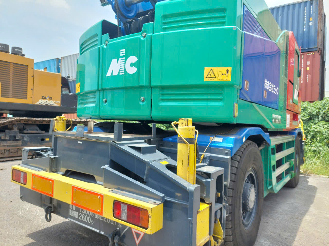 Xe cẩu bánh lốp 25 tấn Kobelco RK250-7 (2008) nhập khẩu từ Nhật Bản