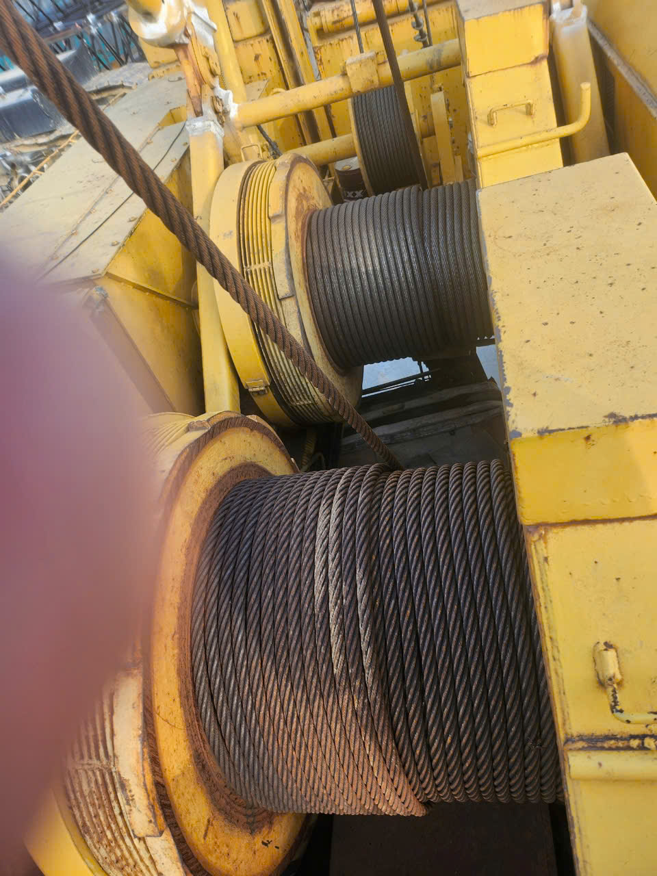 Xe cẩu bánh xích 80 tấn Sumitomo SC800 (1994) nhập khẩu từ Hàn Quốc