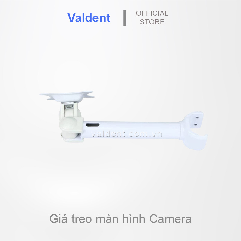 Giá treo màn hình camera thẳng gắn cần đèn ghế răng