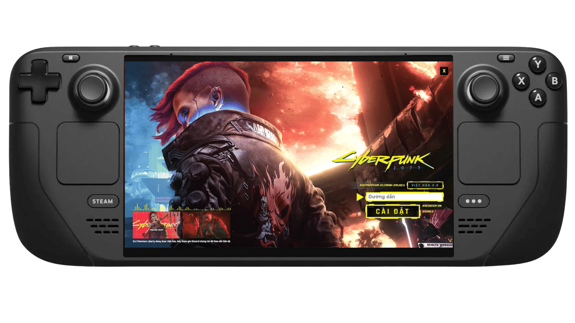 Hướng Dẫn Việt Hóa Cyberpunk 2077 trên Steam Deck