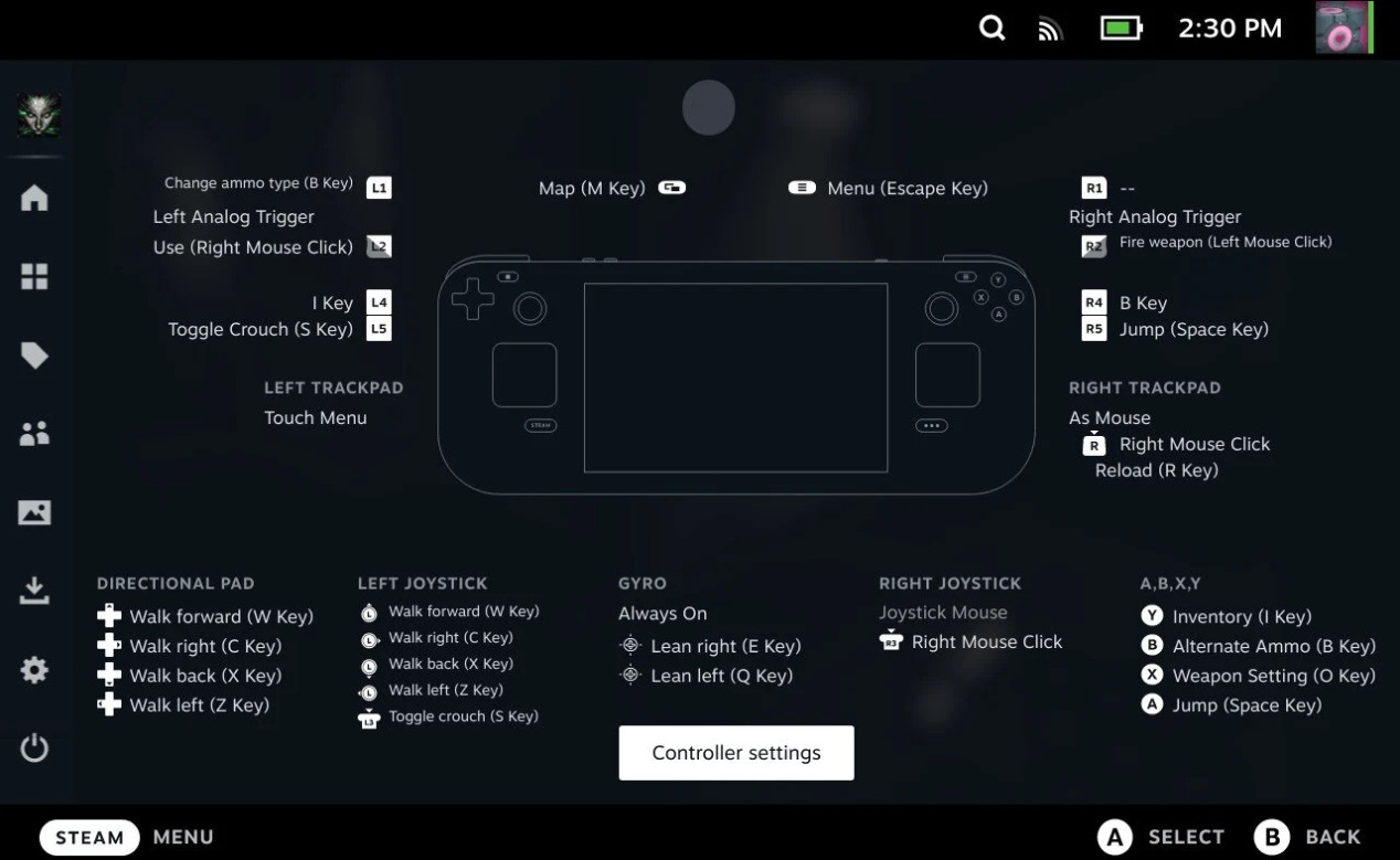 Hướng Dẫn Cách Setting Chuột Và Bàn Phím Trên Steam Deck