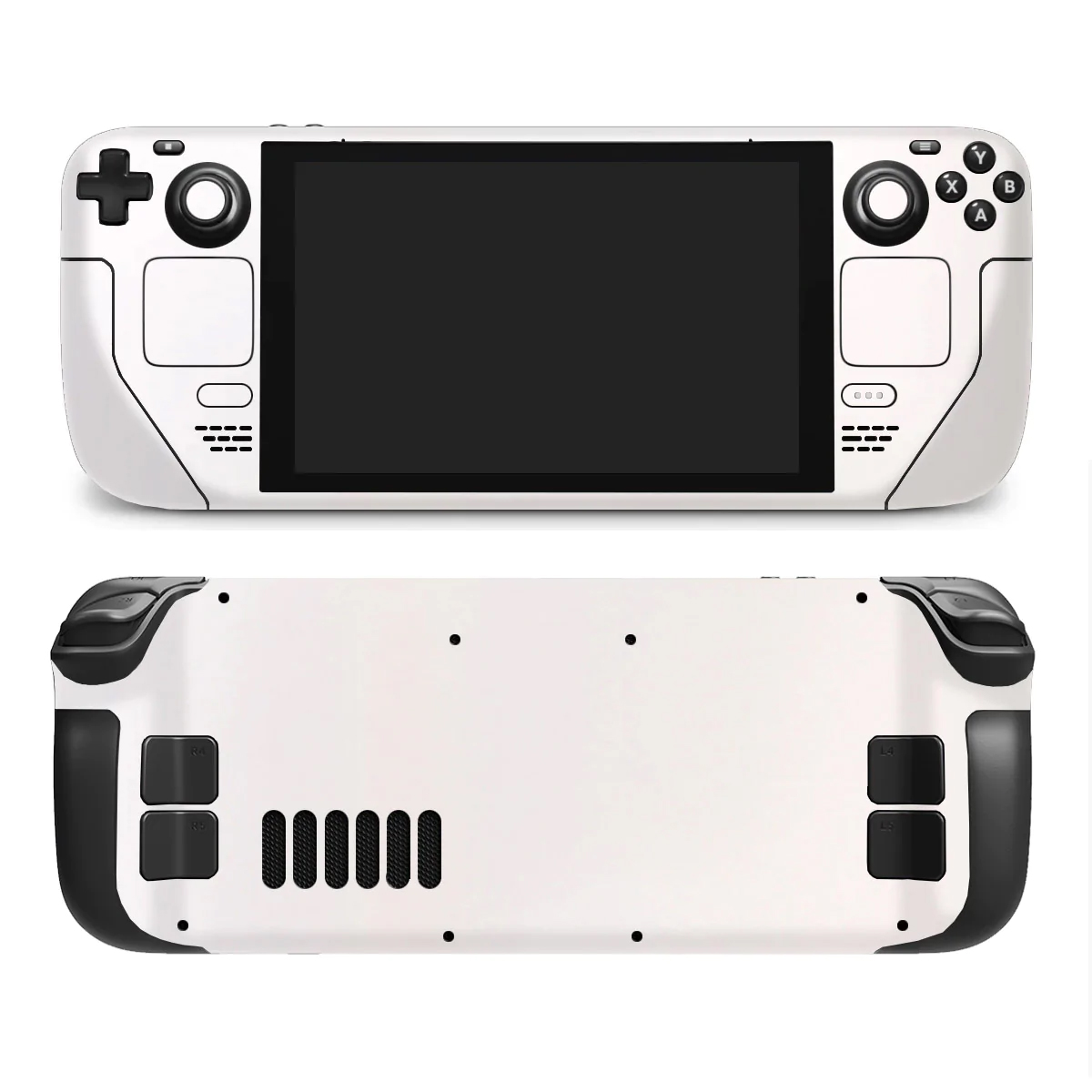 Bộ Decal Dán Steam Deck Chống Xước Màu Trắng Ngọc Trai