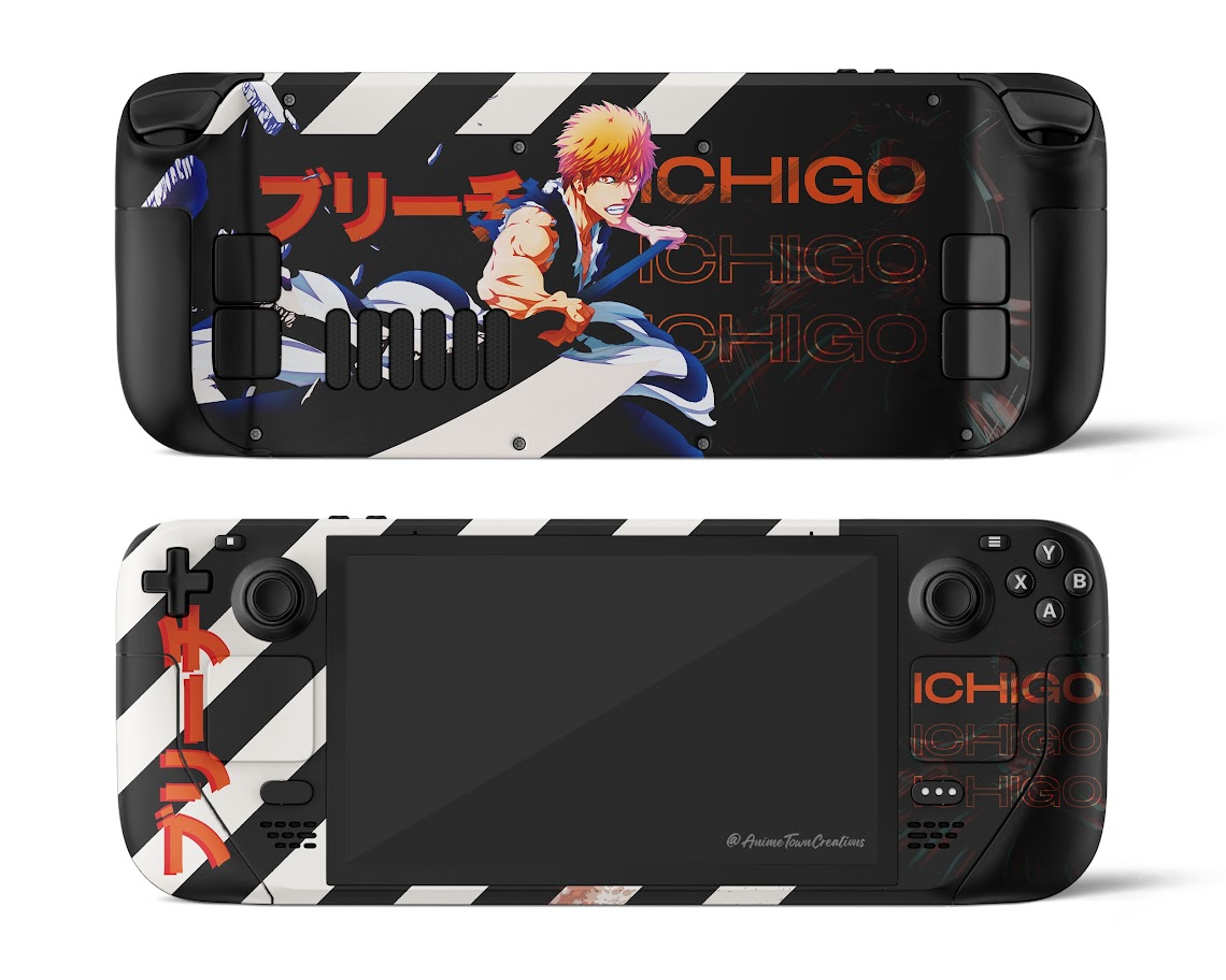 Bộ Decal Dán Steam Deck Chống Xước Ichigo V2