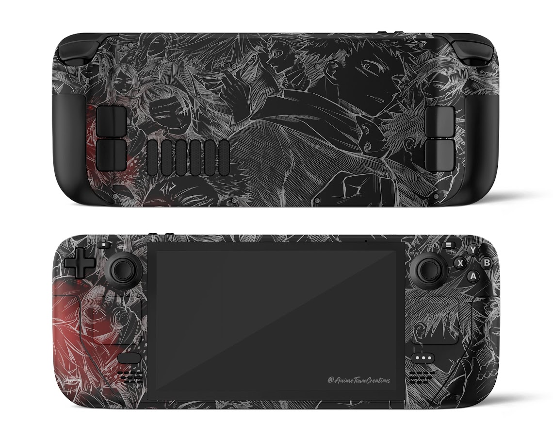 Bộ Decal Dán Steam Deck Chống Xước Jujutsu Kaisen