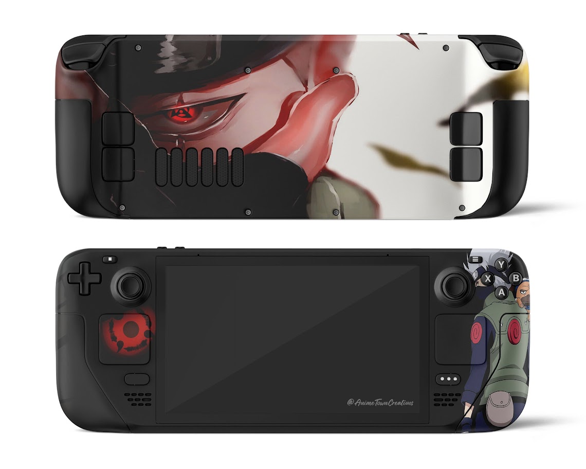 Bộ Decal Dán Steam Deck Chống Xước Sharingan Kakashi