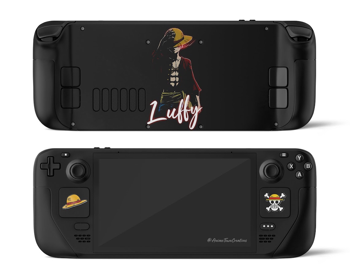 Bộ Decal Dán Steam Deck Chống Xước Luffy v3