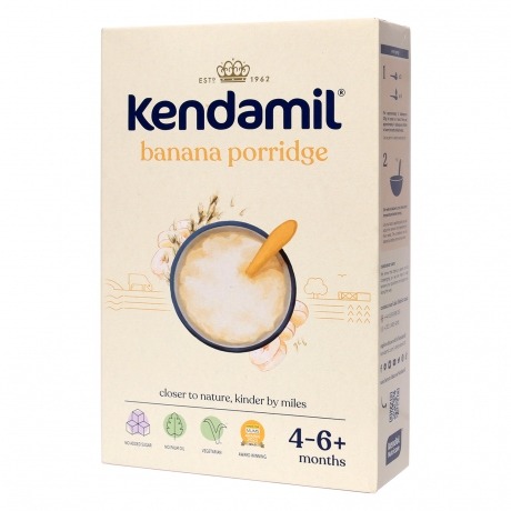 Bột ăn dặm Kendamil vị chuối 150g (Trên 4 tháng)