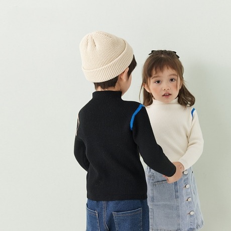 Áo len cổ cao Cool Baby 7403 đen
