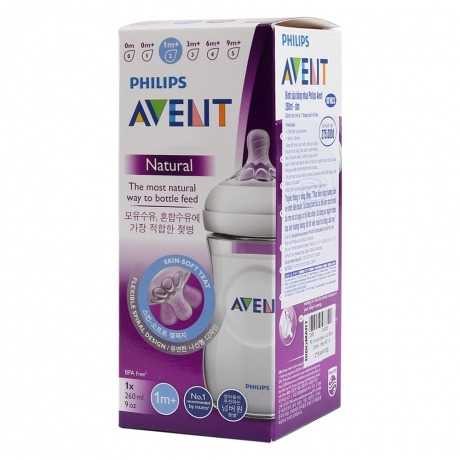 Bình sữa Philips Avent nhựa không có BPA 260ml (Đơn)