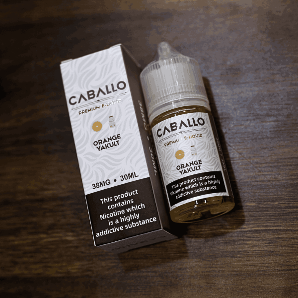 Tinh Dầu Caballo Saltnic Cam Sữa Chua 30ml