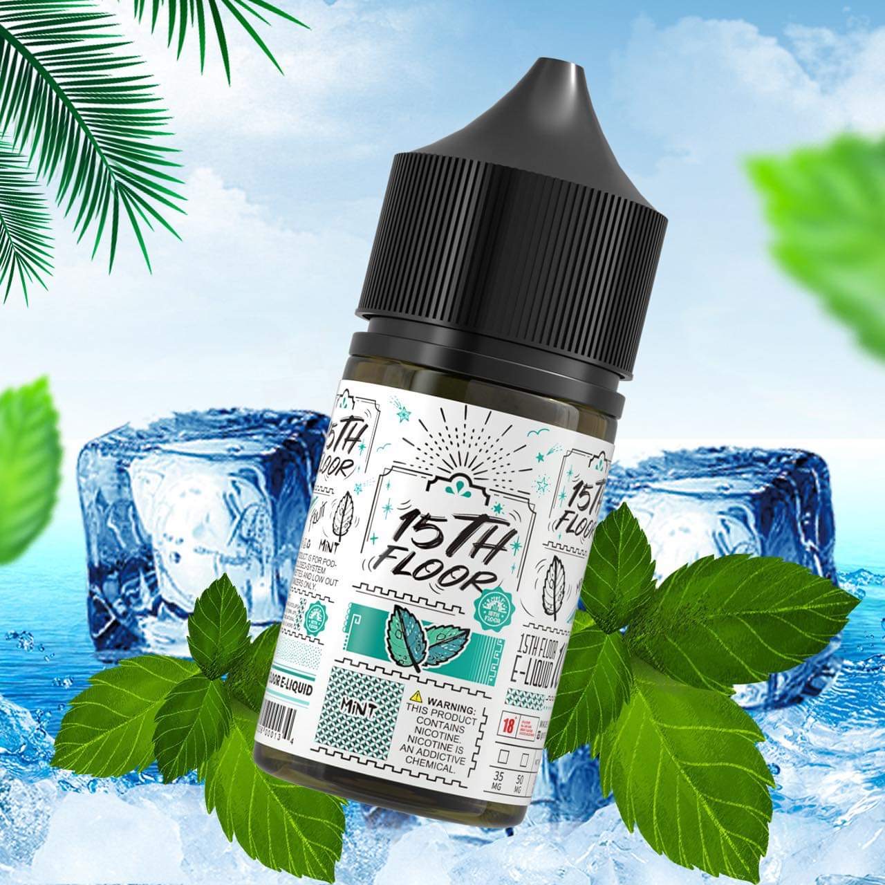 15TH FLOOR Mint 35Ni/30ml Bạc Hà Lạnh
