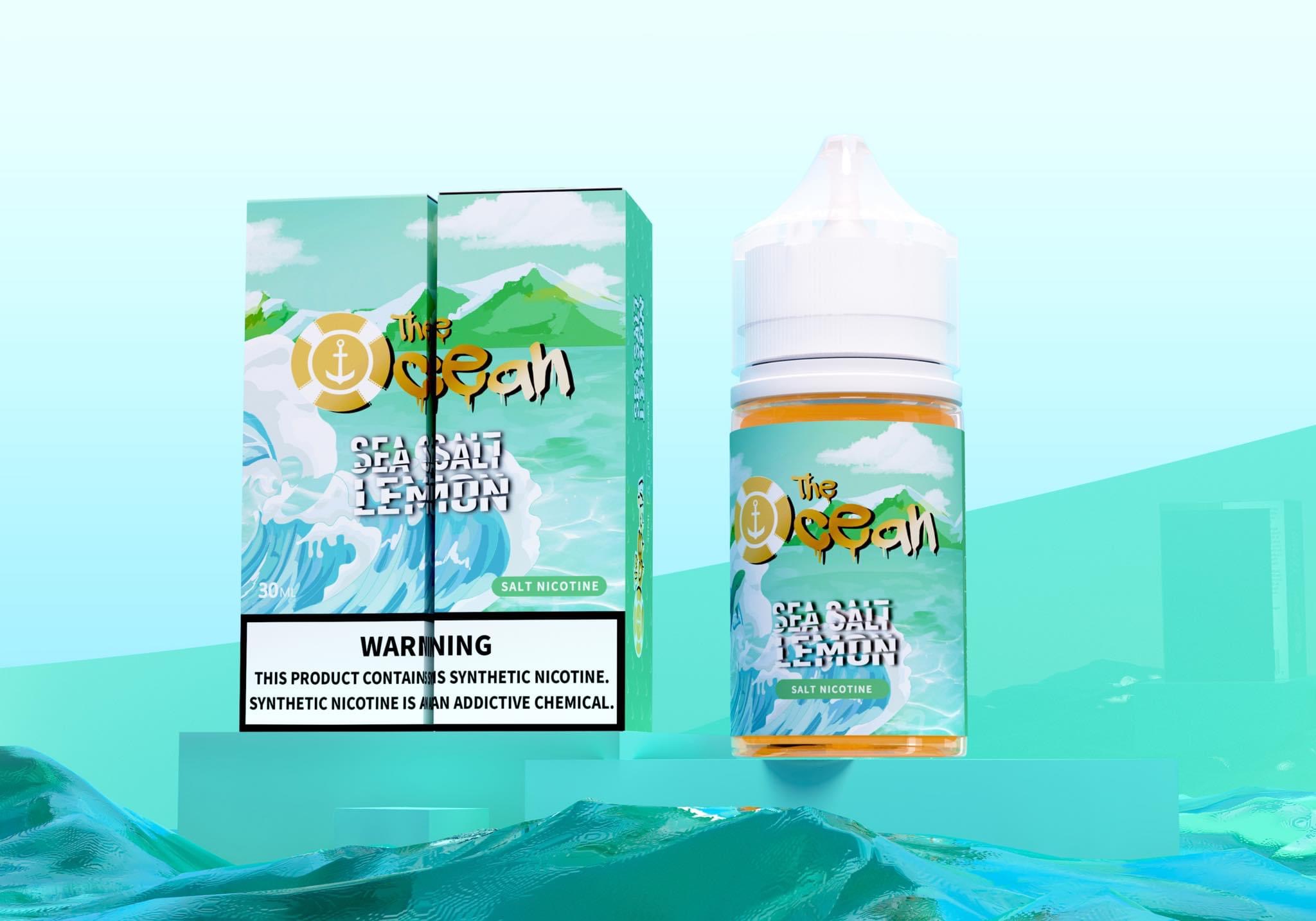 The Ocean Sea Salt Lemon 30Ni/30ml Chanh Muối