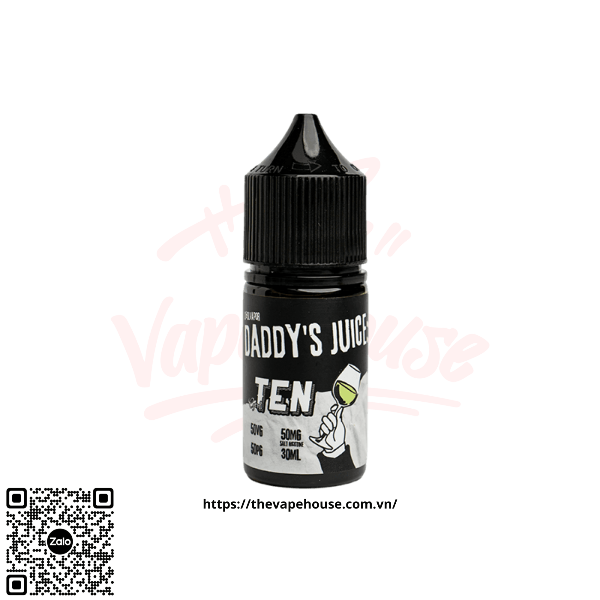 Tinh Dầu DADDY'S JUICE Saltnic Ten Chanh Muối 30ml