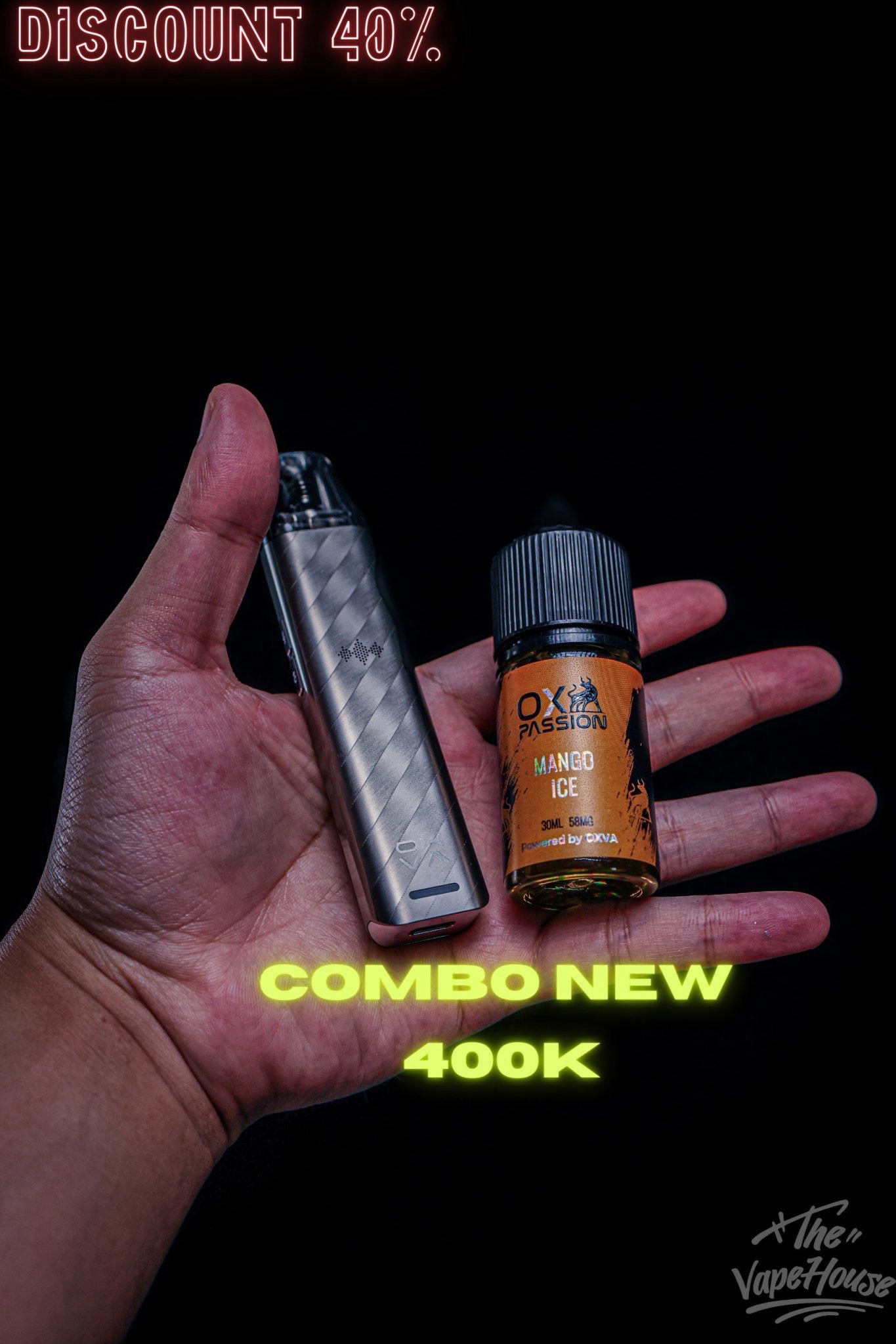 Combo OXVA Xlim SE 2 + Juice OXVA Passion SaltNic