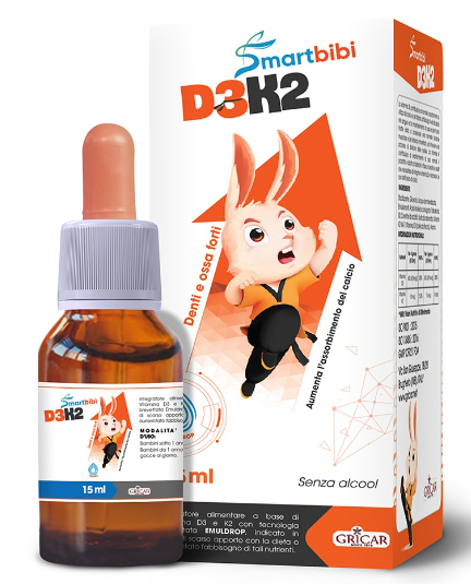 TPCN - Vitamin D3-K2 Smartbibi 15ml - Hấp thu tốt hơn, dáng vóc cao hơn
