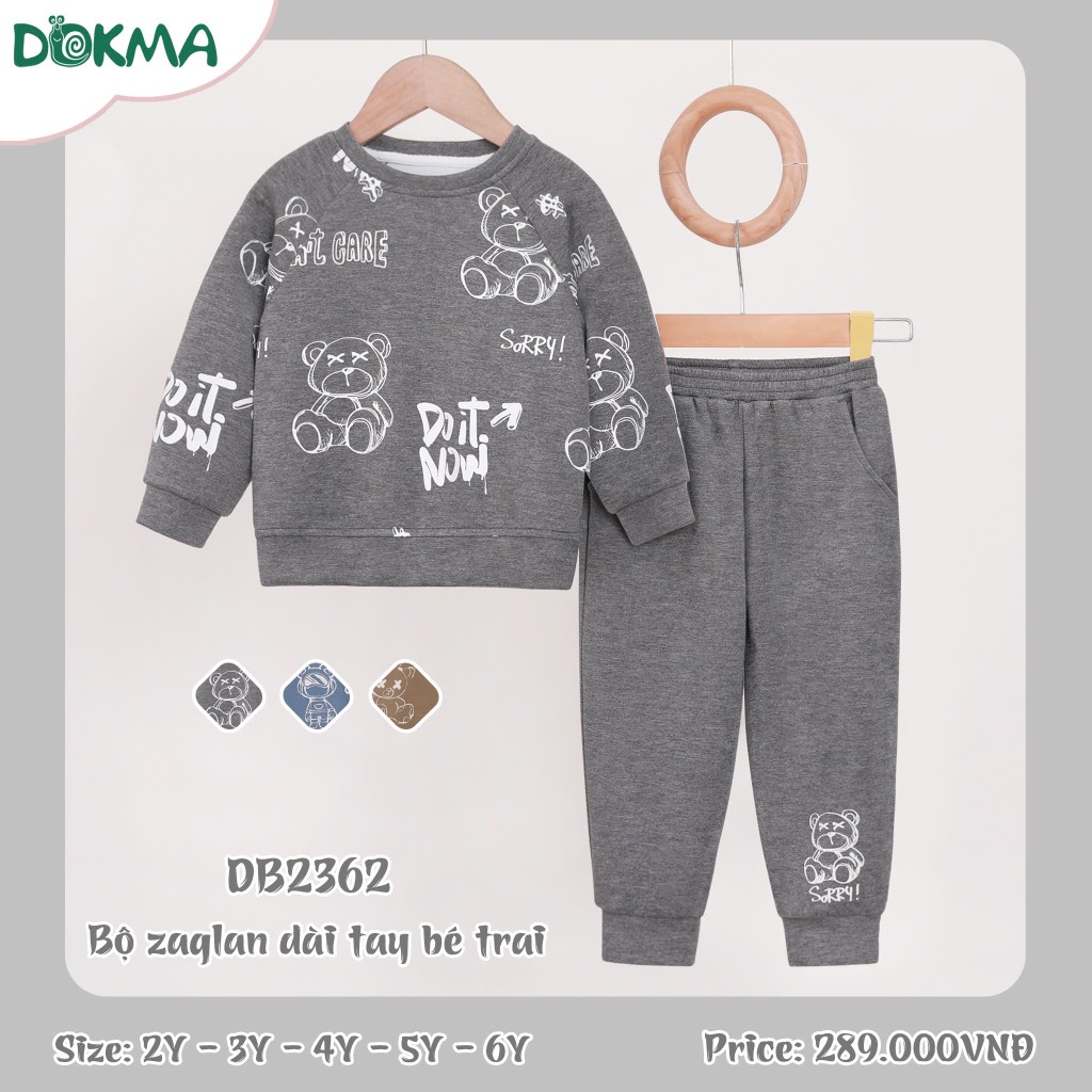 Bộ cổ tròn dài tay BT Dokma DB2362