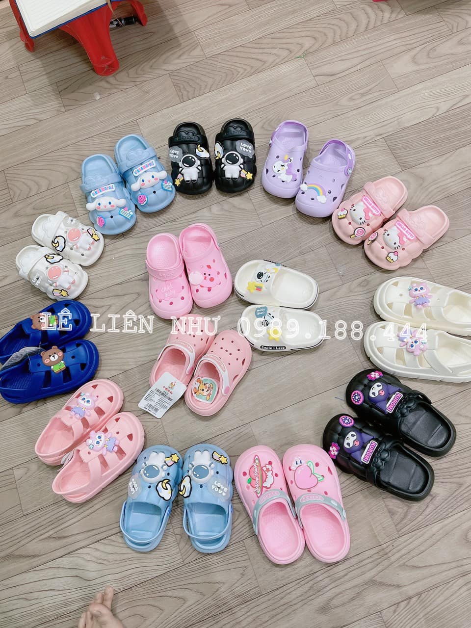 Dép Cross Kid Band Classic Clog Chính Hãng - Sấu Vui Vẻ - CCK