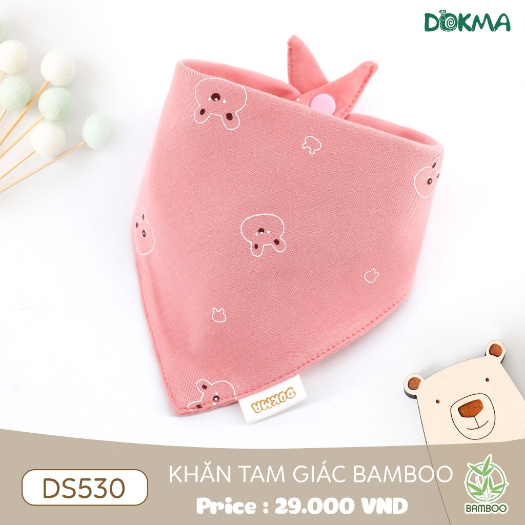 Khăn tam giác xô Bamboo Dokma
