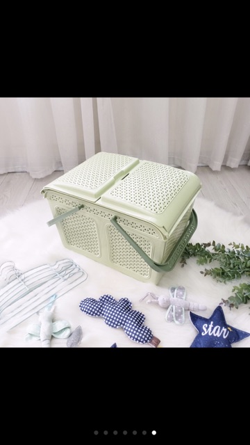 Làn nhựa đựng đồ đi sinh mẫu mới 2024