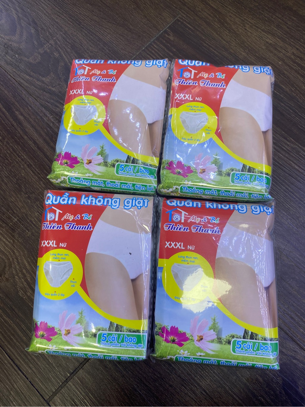 Quần lót giấy Thiên Thanh (túi 5 cái)