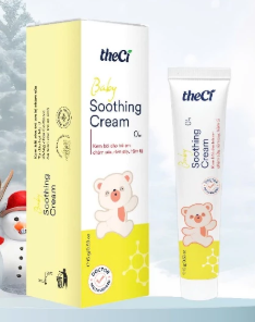 Kem Chàm theCi - Kem bôi cho trẻ em chàm sữa, rôm sảy, hăm tã - Tuýp 15gr