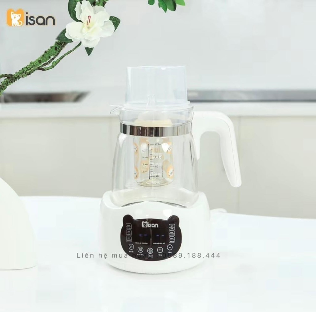 Ấm đun nước thông minh đa năng Misan Eco chính hãng bảo hành 18 tháng