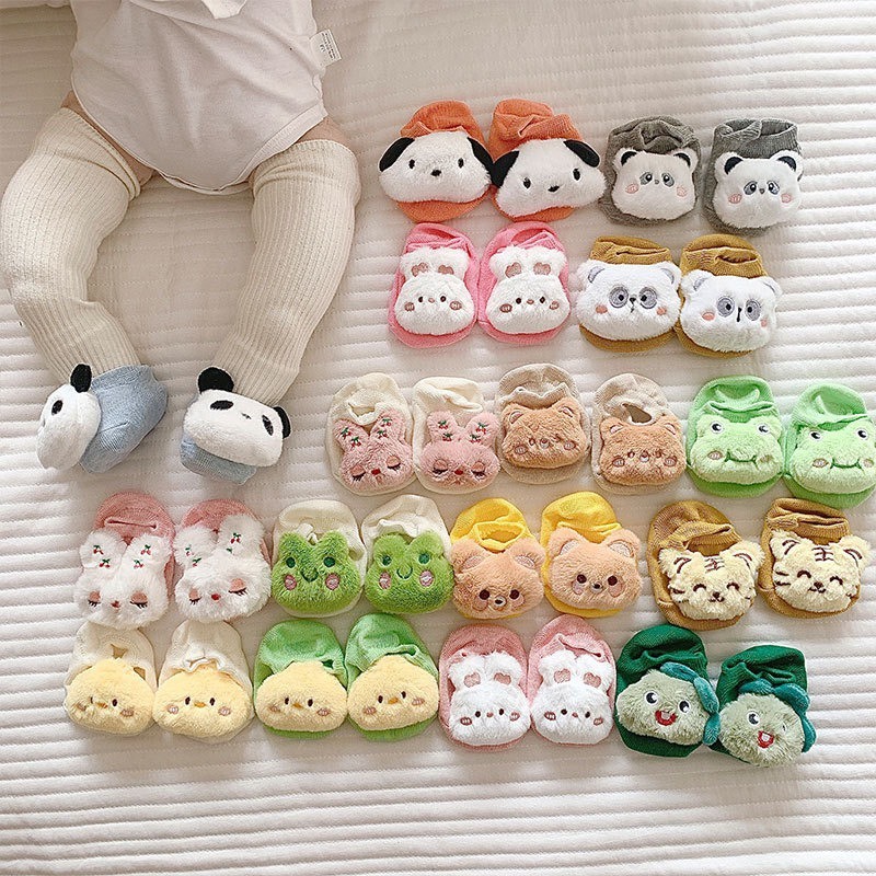 Tất vớ hình thú cho bé trai bé gái trẻ sơ sinh /Tất thú 3D Baby Socks mẫu mới nhất 2023