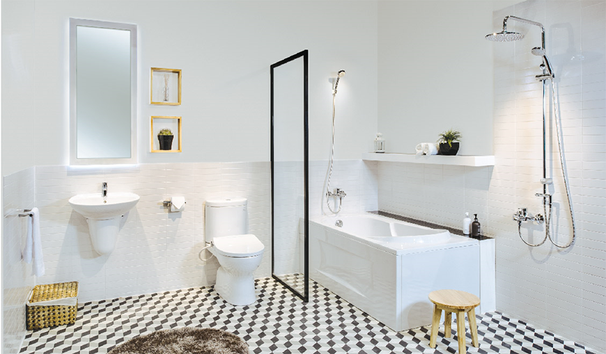 Cách lựa chọn thiết bị vệ sinh skybath cho không gian phòng tắm