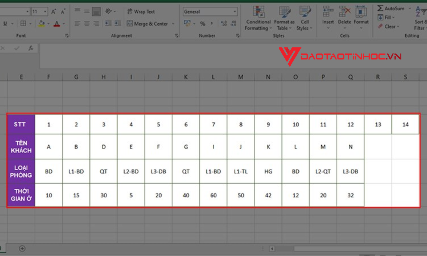 Cách xóa ô trống trong Excel - Bước 6
