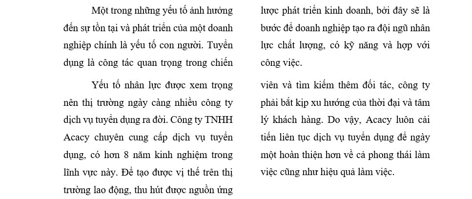 Bằng cách chia đôi văn bản trong Word sẽ thu hút người đọc hơn