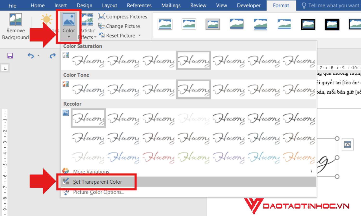 Cách Chèn Chữ Ký Vào Word Bằng Ảnh - Bước 2.4
