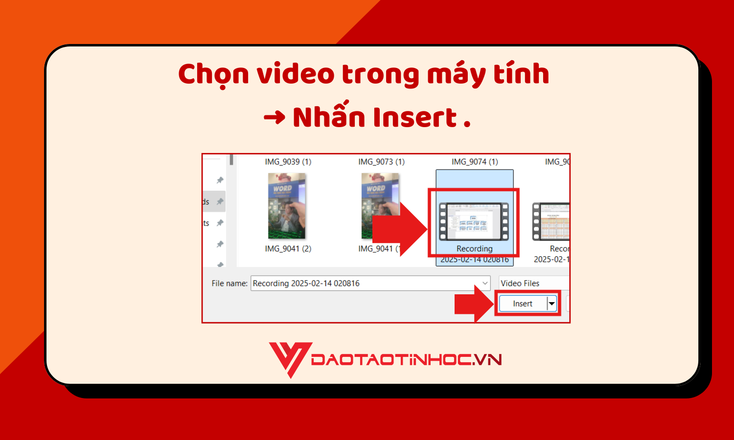 Cách Chèn Video Vào PowerPoint Từ Máy Tính - Bước 3