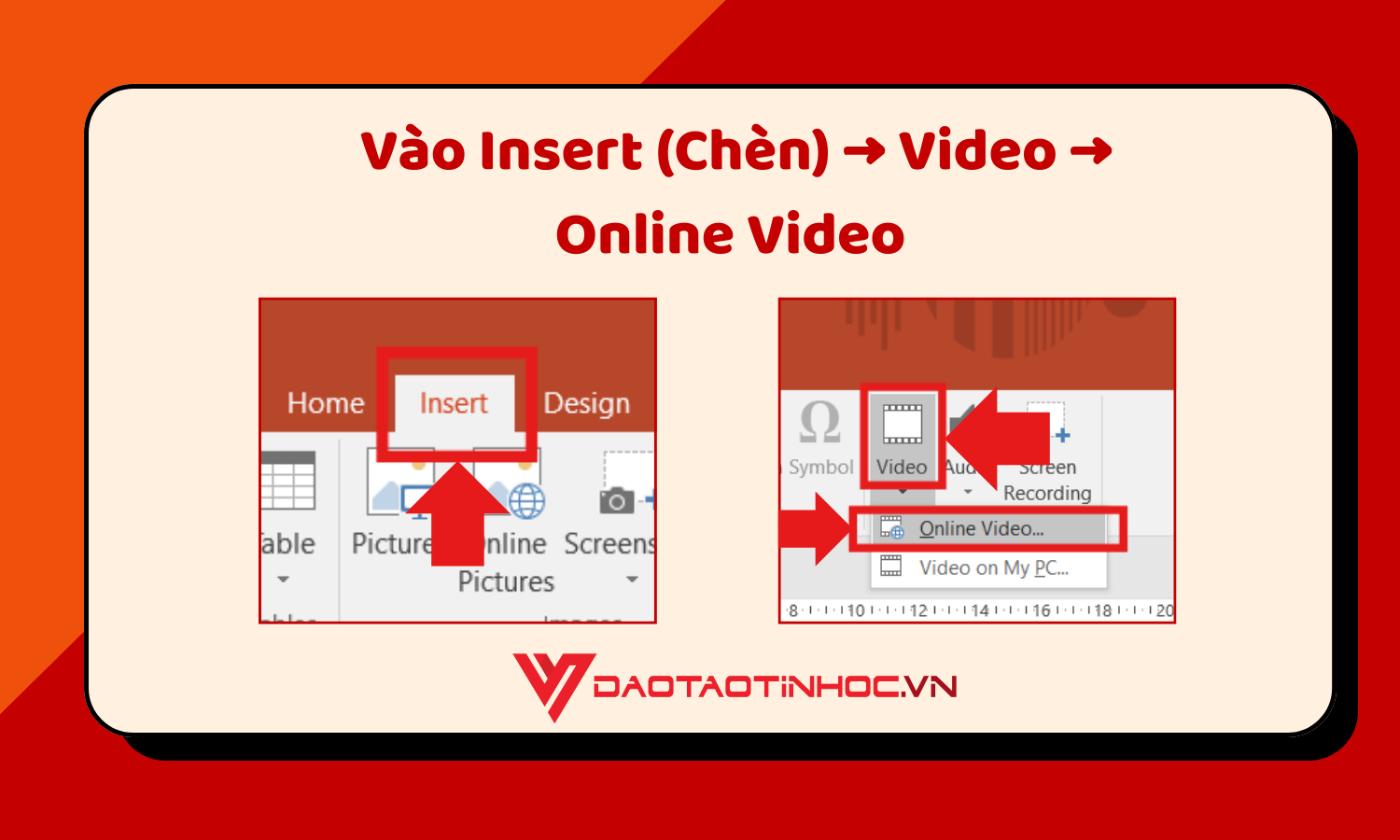 Cách Chèn Video Vào PowerPoint Từ Youtube - Bước 2