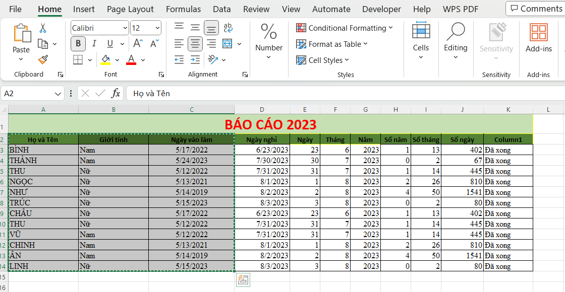Cách copy dữ liệu trong Excel với Paste Special 1