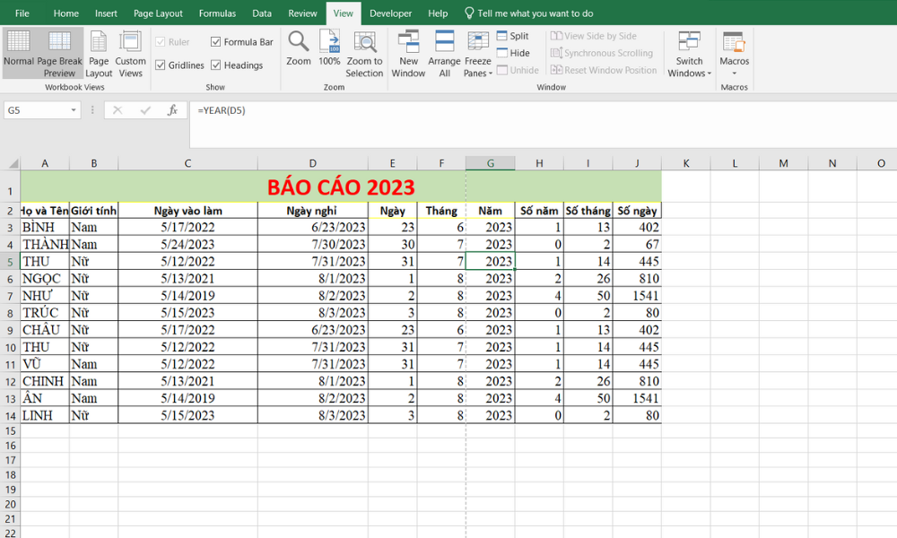 Cách in Excel vừa trang giấy A4 - 1 