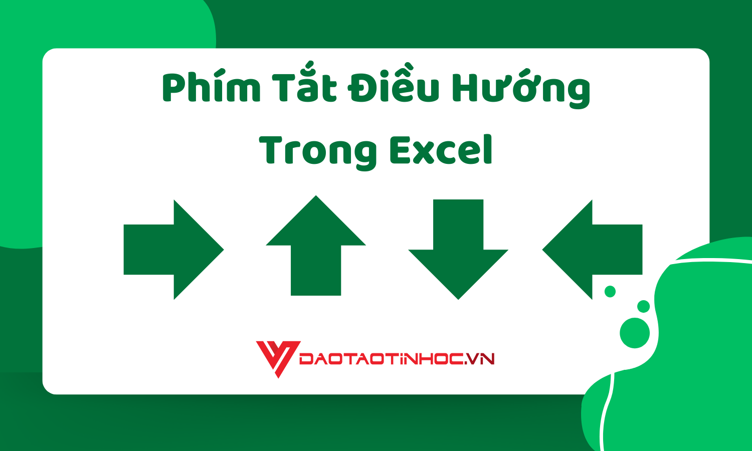 Phím Tắt Điều Hướng Trong Excel