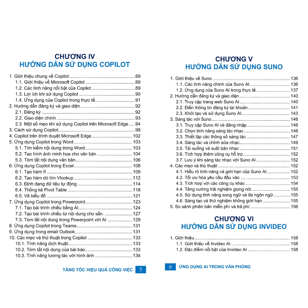 Bộ 3 Sách Excel - 68 Biểu mẫu Excel - Ứng dụng AI Trong Văn Phòng