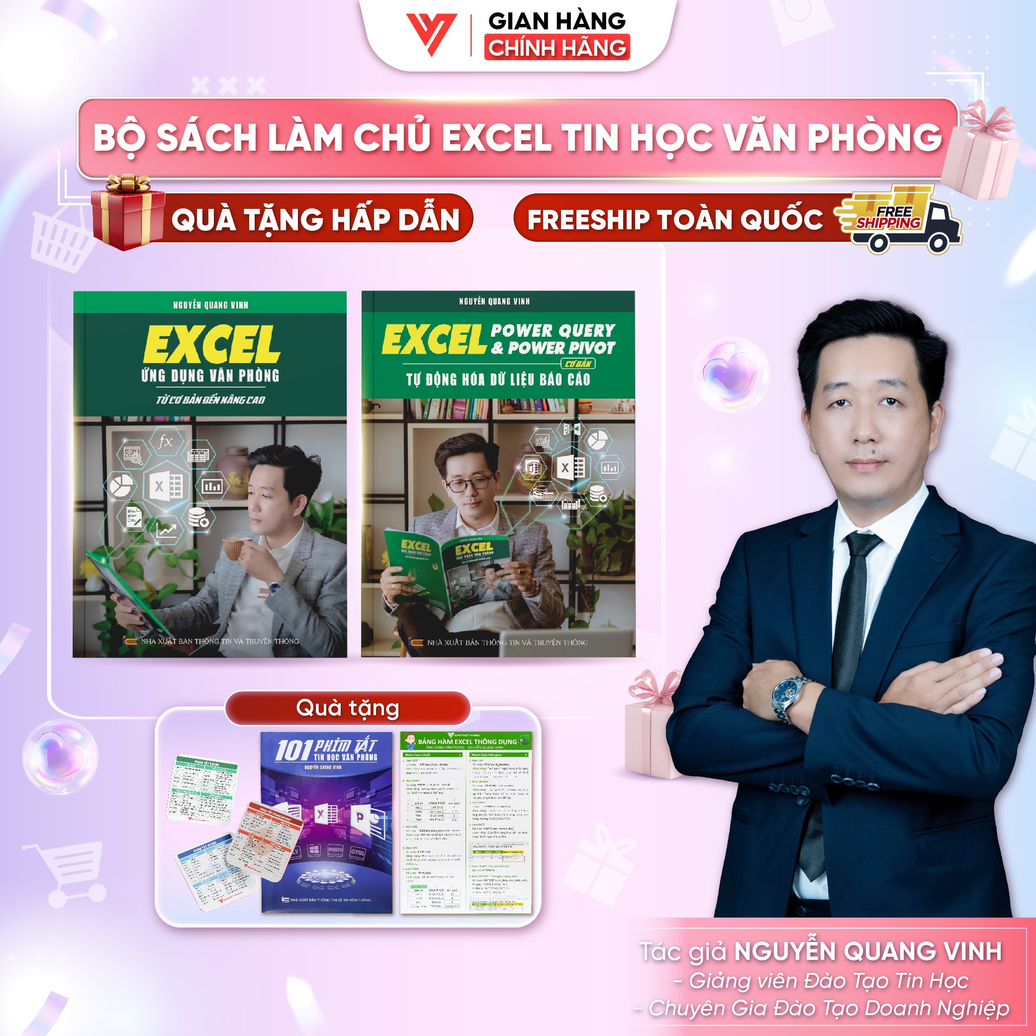 Bộ 2 Sách Power Query & Power Pivot Và Sách Excel Từ Cơ Bản Đến Nâng Cao
