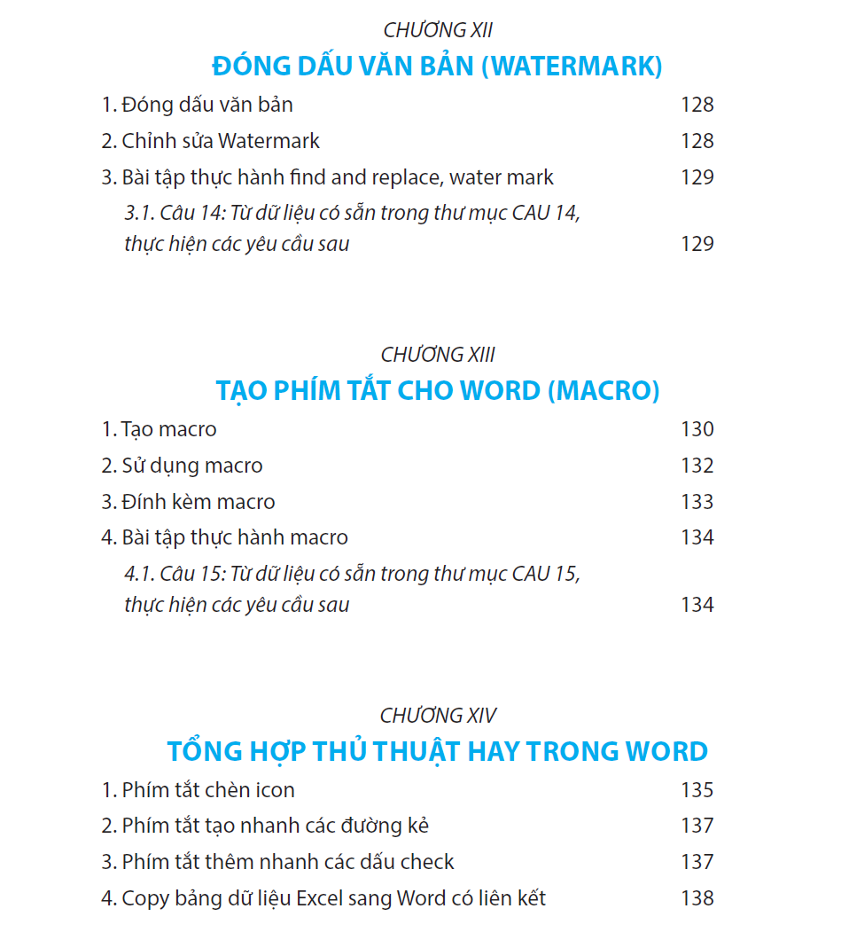 Sách Word Ứng Dụng Văn Phòng - Từ Cơ Bản Đến Nâng Cao