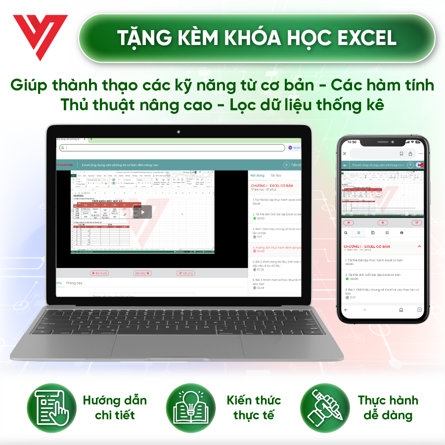 Bộ 6 Sách 90 Hàm - Excel - Word - 150 TT - Powerpoint - Google Sheets