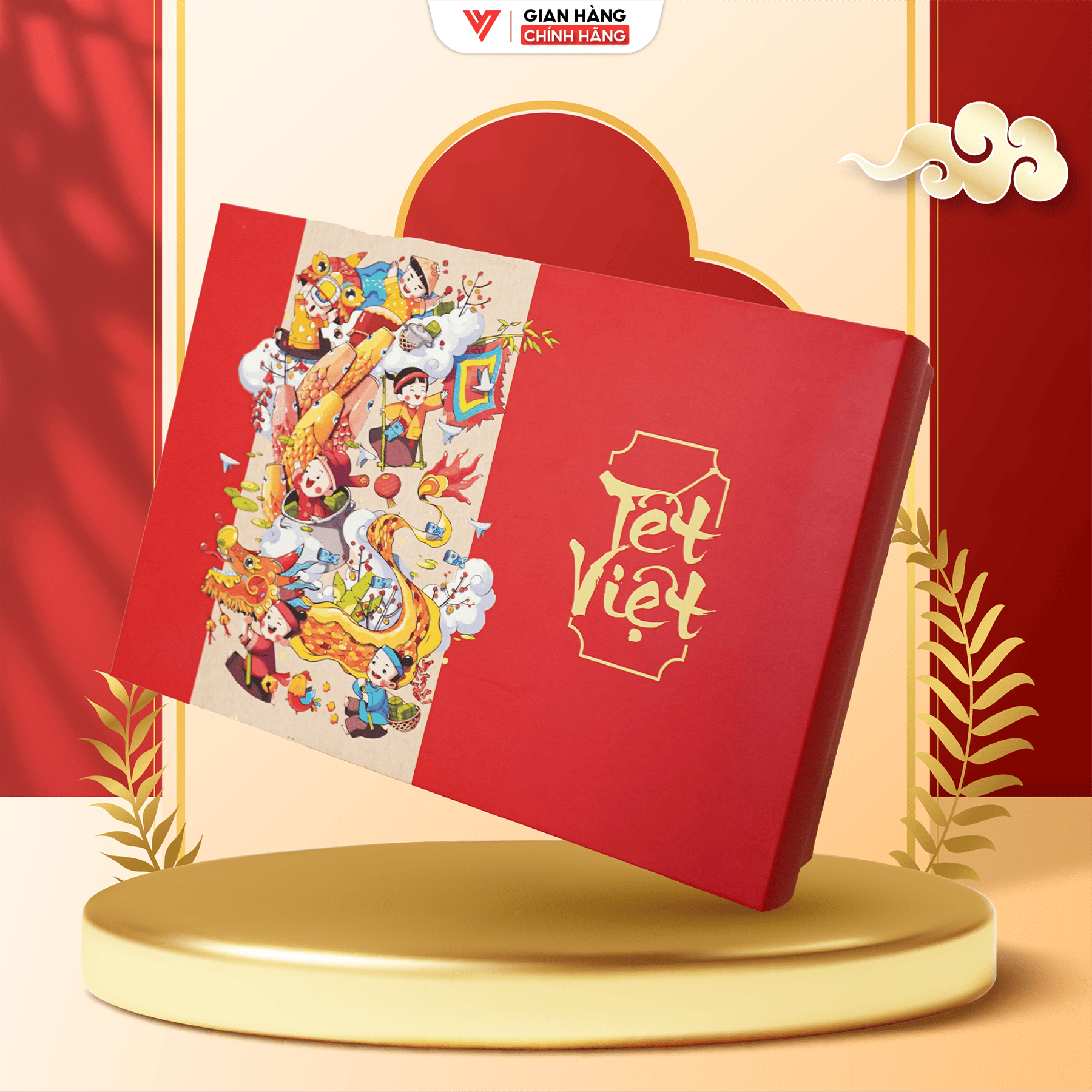 Hộp Đựng Quà Tết Tri Thức Văn Phòng ĐÀO TẠO TIN HỌC